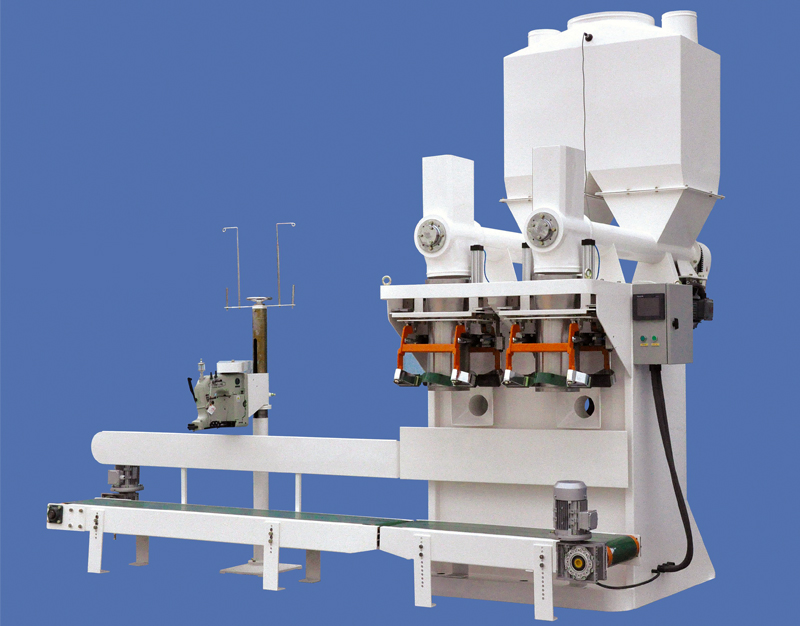 雙秤并列包裝機組