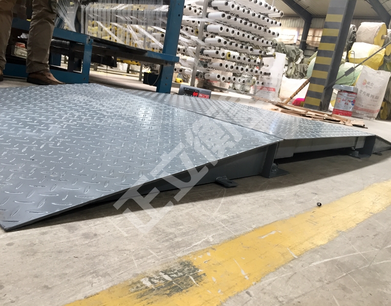 移動式雙引坡電子地磅 移動式雙引坡電子地磅